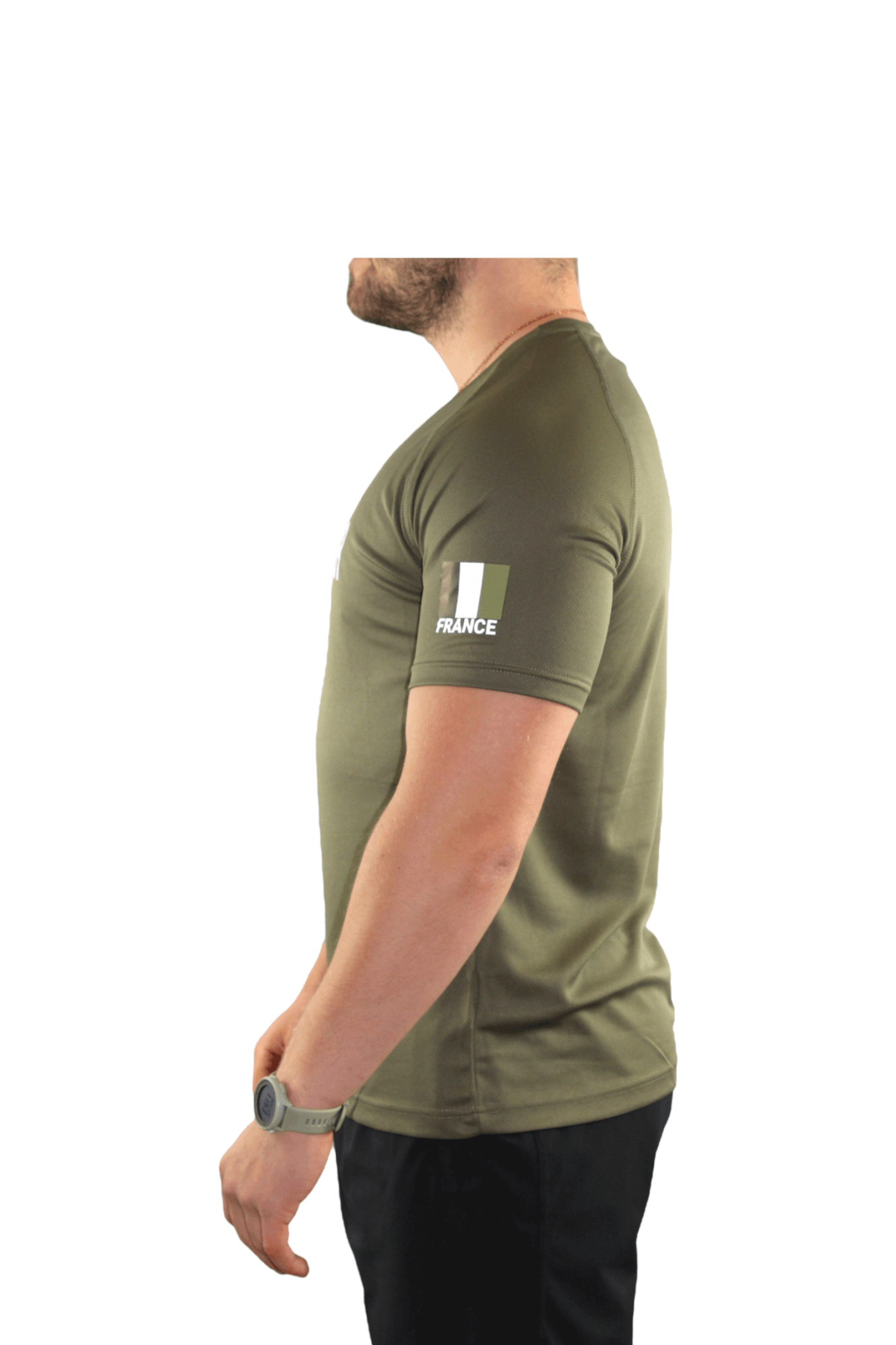 Tee-shirt Homme édition limitée "INSAISISSABLE" couleur kaki – Image 3